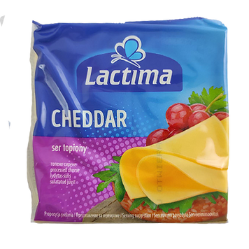 Сыр тостовый чеддер Лактима Lactima 130g 10шт/ящ