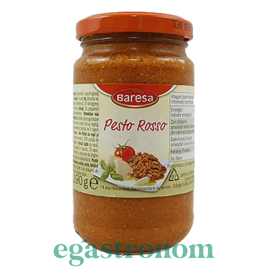 Соус песто красный Бареса Baresa rosso 190g 12шт/ящ