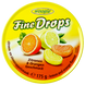 Льодяники лимон-апельсин Дропс Drops lemon-orange 175g 10шт/ящ