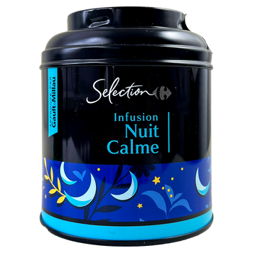 Чай трав'яний Керфо Селекшн Carrefour Selection ж/б nuit calme 100g 8шт/ящ