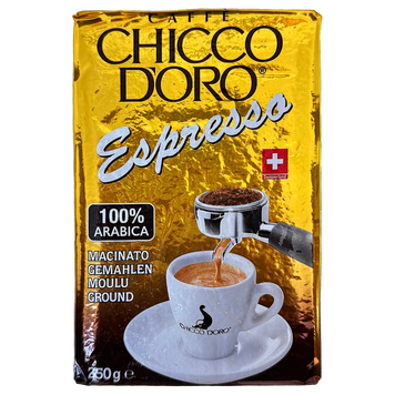 Кава еспрессо (мелена) Чіко Доро Chico Doro espresso 250g 20шт/ящ