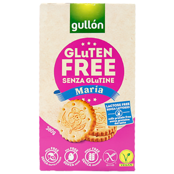 Печиво (без глютену) марія Гуллон Gullon gluten free maria 380g 10шт/ящ
