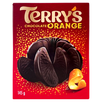 Шоколадний апельсин чорний Терріс Terrys orange dark 145g 12шт/ящ