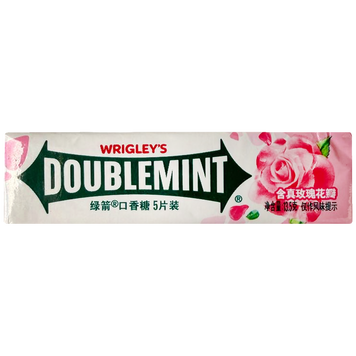 Жувальна гумка м'ята та троянда Рігліс Wrigley's rose mint 5*2,8g 20шт/пач