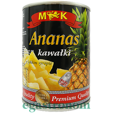 Ананас шматочками ключ МК МК kawalki 340/565g 24шт/ящ