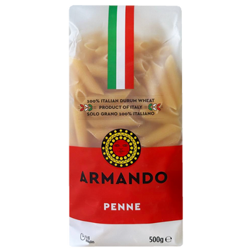 Макарони пенне пера Армандо Armando penne 500g 12шт/ящ
