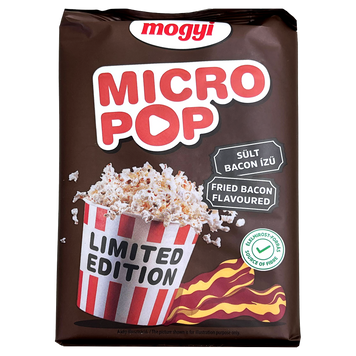 Попкорн зі смаком бекону мікрохвильовий Могі Mogyi MicroPOP bacon 80g 25шт/ящ