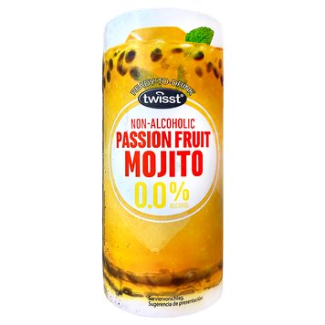 Коктейль безалкогольний мохіто з маракуйєю Твіст Twisst passion fruit mojito 240ml 12шт/ящ+