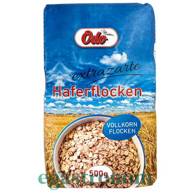 Пластівці вівсяні з різаної крупи Одо Odo 500g 10шт/ящ