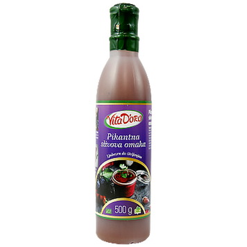 Соус сливово-чесночный ВитаДоро VitaDoro pikantna slivova omaka 500ml 12шт/ящ