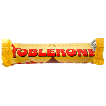 Шоколад молочний з медом та мигдальною нугою Тоблероне Toblerone 35g 24шт/пач