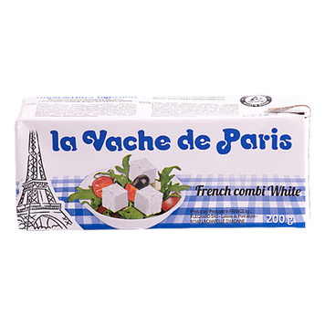 Сир фета Паризька Бурьонка Флешард la Vache de Paris Flechard 200g 24шт/ящ