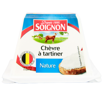 Крем-сир козячий Соігнон Soignon smeerbare geitenkass 150g 6шт/ящ