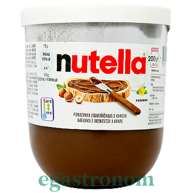 Шоколадная паста Нутелла Nutella 200g 15шт/ящ