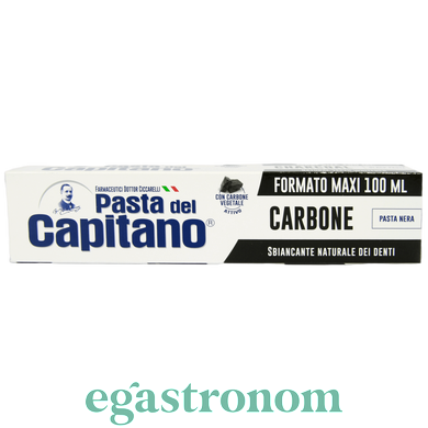 Зубна паста проти карієсу і нальоту Капітано Pasta del Capitano placca e carie 100ml 12шт/ящ