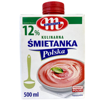 Сливки 12% Млековита Mlekovita 500ml 6шт/ящ