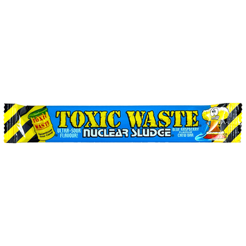 Жувальна полоска зі смаком ожини Токсік Вейст Toxic Waste 20g 50шт/ящ