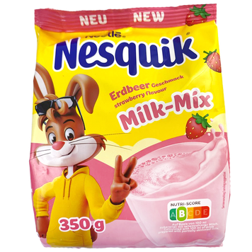 Какао несквик клубника Нестле Nestle nesqiuk strawberry 350g 14шт/ящ