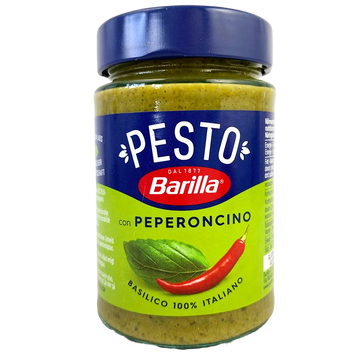 Соус песто перерони с базиликом Барилла Barilla con peperoncino 190g 12шт/ящ