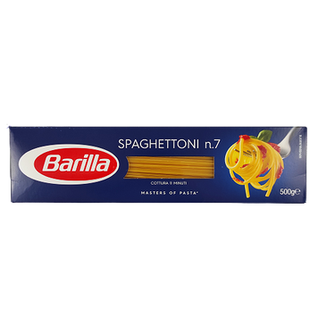 Спагетті спагетоні №7 Барілла Barilla spaghettoni 500g 24шт/ящ