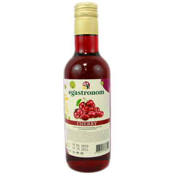 Сироп вишня Єгастроном Egastronom cherry 275ml 16шт/ящ