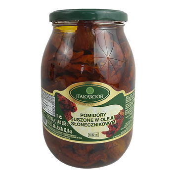 Помідори в'ялені Італкарчьофі Italcarciofi 430/900g 6шт/ящ