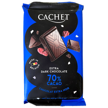 Шоколад чорний №45 Кашет Cashet dark 70% 300g 12шт/ящ
