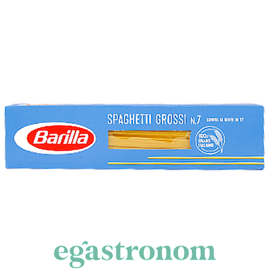 Спагетти спагетони №7 Барилла Barilla spaghettoni 500g 24шт/ящ