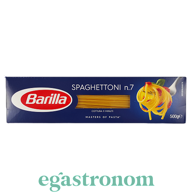 Спагетті спагетоні №7 Барілла Barilla spaghettoni 500g 24шт/ящ