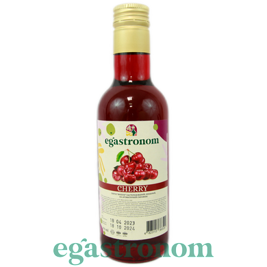 Сироп вишня Єгастроном Egastronom cherry 275ml 16шт/ящ