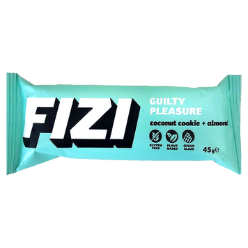 Батончик кокос мигдаль (без цукру) Фізі Fizi сoconut cookie almond 45g 10шт/ящ
