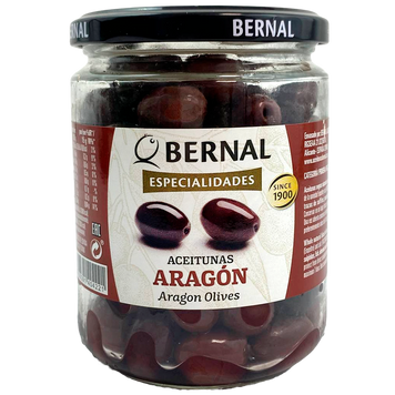 Оливки в'ялені арагонські Бернал Bernal aragon 250g 12шт/ящ
