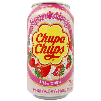 Напій газований полуниця Чупа Чупс Chupa Chups 345ml 24шт/ящ