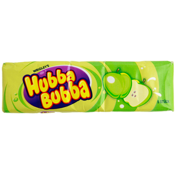 Жувальна гумка яблуко Хуба Буба Hubba Bubba apple 5*7g 20пач/ящ