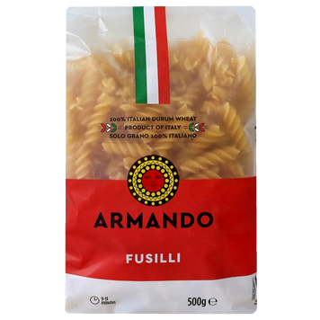 Макарони фусіллі Армандо Armando fusilli 500g 12шт/ящ