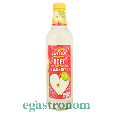 Оцет яблучний 6% Джамар Jamar 500ml 15шт/ящ