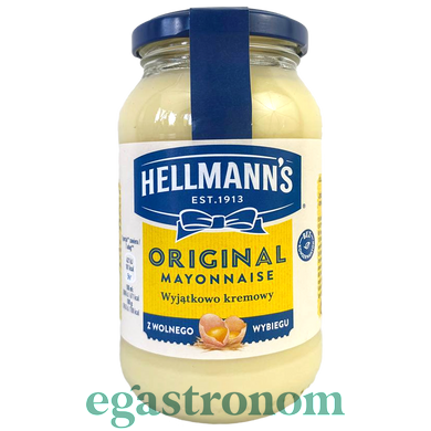 Майонез оригинал Хеллманс Hellmann's original 340g 12шт/ящ