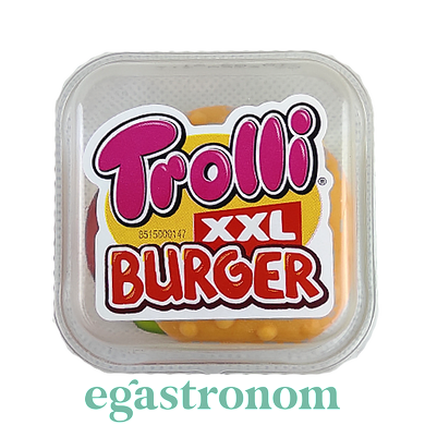 Желейки бургер Тролли Trolli burger XXL 50g 24шт/ящ