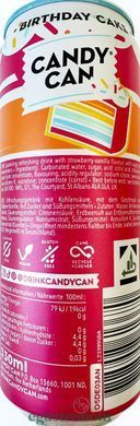 Напій газований смак святкового торта Кенді Кен Candy Can birthday cake 330ml 12шт/ящ