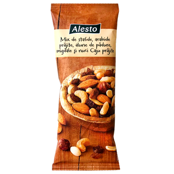 Горішки мікс та родзинки Алесто Alesto 100g 33шт/ящ