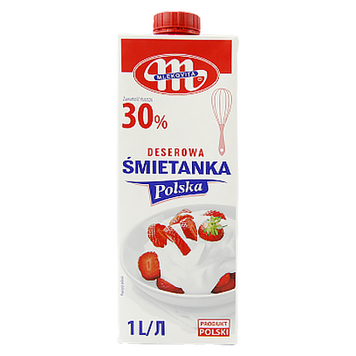 Вершки 30% Млековіта Mlekovita 1L 12шт/ящ