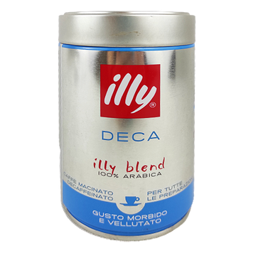 Кава без кофеїну (мелена) Іллі Illy ж/б deca 250g 6шт/ящ