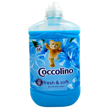Ополіскувач для прання синій бриз Коколіно Сoccolino blue splash 74p 1,7L 6шт/ящ