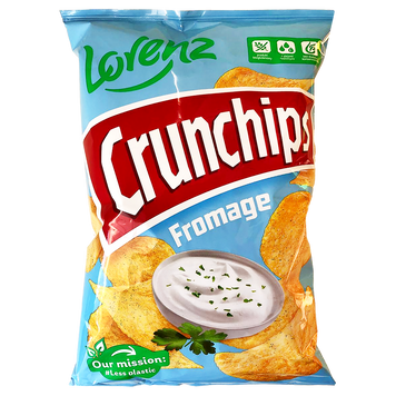 Чипси крем-сир та зелень Лоренц Lorenz crunchips 110g 20шт/ящ