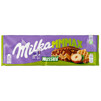 Шоколад Мілка вафля та фундук Milka mmMax nussini 270g 13шт/ящ