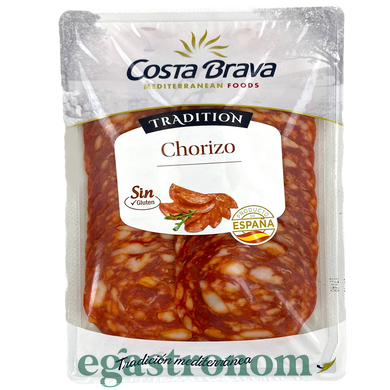 Ковбаса нарізка чорізо (без глютену) Коста Брава Costa Brava 100g 20шт/ящ