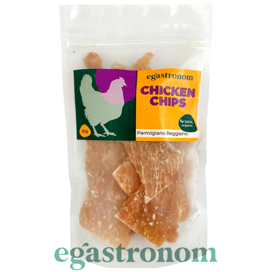 Чипсы из курицы и пармезана Егастроном Egastronom chicken parmigiano reggiano 50g