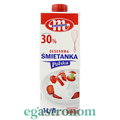 Вершки 30% Млековіта Mlekovita 1L 12шт/ящ