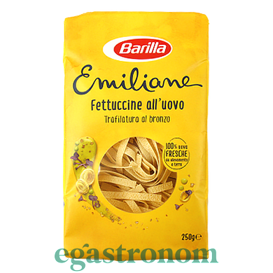 Макарони Барілла Фетучіні еміліане з яйцем Barilla fetutuccine emiliane all`uovo 250g 20шт/ящ