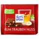 Шоколад Ріттер Спорт з ромом,родзинками,фундуком Ritter Sport rum raisins hazelnuts 100g 12шт/ящ